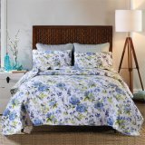 Cotton Filling Quilt Spring Flower Printed Washing Quilt