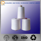 Raw White Color 100% Polyester Yarn for Sewing Usage