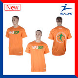 Healong Pop up Good Quality Apparel Gear Silk Screen Printing Men's T-Shirts