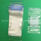 Plastic LDPE Transparent Reclosable Ziplock Bag