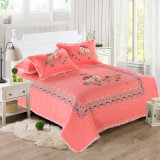 3PC Luxury Queen and King Printed Quilted Bedspread Coverlet Set