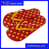 Colorful Summer Beach Slipper with Printed Footbed for Men