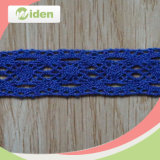 Decorative Lace Trim Blue Handmade Indian Fabric Lace for Garment