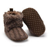 2018 Hot Sell New Plush Baby Winter Warm Indoor Toddler Shoes