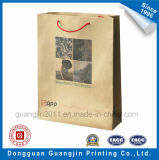 High Quality Brown Kraft Paper Shopping Bag for Garment and Shoe Packing