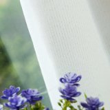 Modern Style Solid Woven Voile Sheer Curtain (18F0098)