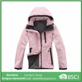 Women Camping Hiking Sport Hooded Jackets Fleece Hunting Clothes