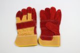 Red Color Cheap Work Gloves Welding Gloves