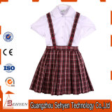 100%Cotton White Cotton Shirt and Scottish Skirt Primary School Uniform