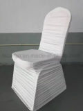 White Color Spandex Chair Cover for Tiffany Chair Used (CGCC1701)