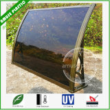 10 Years Warranty DIY Awning Outdoor Plastic Polycarbonate Sunshade Awning