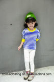 Blue Striped Cute Children T-Shirt