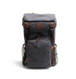 Wholesale Price Large Capacity Waxy Canvas Mens Hiking Backpack