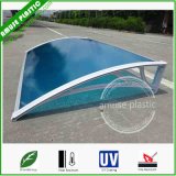 Polycarbonate Rain Shelter Transparent PC Plastic Canopy Awning for Door