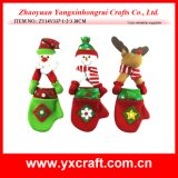 Christmas Decoration (ZY14Y337-1-2-3) Christmas Glove Hanging Christmas Item New Design