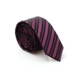 Classical Striped 100% Polyester/Silktie Woven Necktie