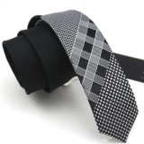 Men's Fashion Panel Polyester Woven Neckties (PN07/08/09)
