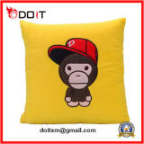 Plush Monkey Picture Car Cushion with Soft Material