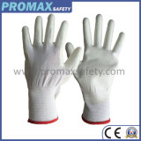 ESD Nylon PU Coated Anti Static Work Gloves with Ce Certificate