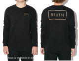 Good Quality Mens Cotton Terry Sweater with Custom Logo
