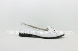 New Fashion Leather Lady Flat Shoes with Charming Design