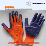 K-114 Gauges Angular Polyester/Nylon Nitrile Palm Coating Working Safety Glove