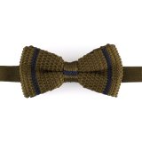 New Style Hotsale Cummerbund Silk or Polyester Knitted Men's Bow Tie (YWZJ 40)