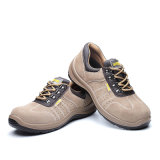Slip on Steel Toe Suede Leather Work Safety Shoes
