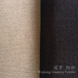 Decorative Sofa Fabric 100% Polyester Linen Coated for Slipcovers