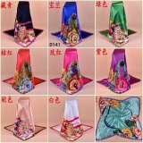 Beautiful Stock 90*90cm 100% Polyester Satin  Big Square Scarves