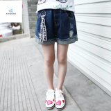 Fashion Popular Straight Loose Denim Shorts for Girls by Fly Jeans