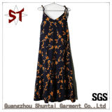 Fashion Young Girl Sweet Flower Pattern Braces Skirt