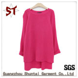 Ladies Colorful Fashion Leisure Long Style Sweater