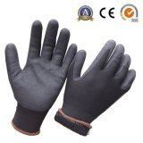 Nitrile Dipped Soft Winter Work Glove with Acrylic Fleece Double Liner