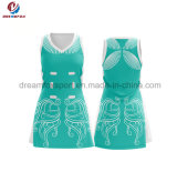 New Product Custom Spandex Polyester Shirt Cheerleading Uniforms Bodysuit Team Netball