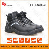 Cow Split Leather PU Sole Woodland Safety Shoes (RS5850)
