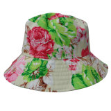 Bucket Hat with Floral Fabric (BT027)