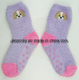 Women's Fuzzy Microfiber Socks, Soft Texture
