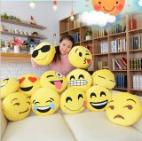 2016 Popular Round Shaped Emoji Pillows
