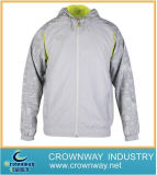 Mens Sports Jacket with Neon Yellow Lining