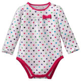OEM Beautiful Heart Dots Style Baby Girl Clothes