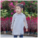 Phoebee Wholesale Knitted Little Girls Clothes Dresses for Spring/Autumn