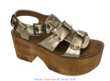 Women Hollow out Roman Sandals Platform Wedge Casual Shoes