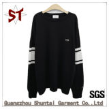 Ladies Fashion Casual Color Mixing Fashion Knit Sweater with Logo