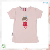 Screen Printing Baby Garment Infant Girls T-Shirt