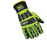 TPR Impact Sport Gloves Mechanic Safety Glove with TPR