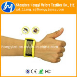 Nylon Anti-Mosquito Velcro Silicone Wristbands Hook&Loop