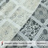 Geometric Big Pattern Cotton Knitting Lace Fabric (M3411)