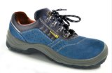 Industrial Cow Suede Leather Safety Shoes with Ce Certificate (Sn5710)