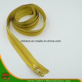 5# Plastic Golden Teeth & Golden Tape Zipper (SZ-070)